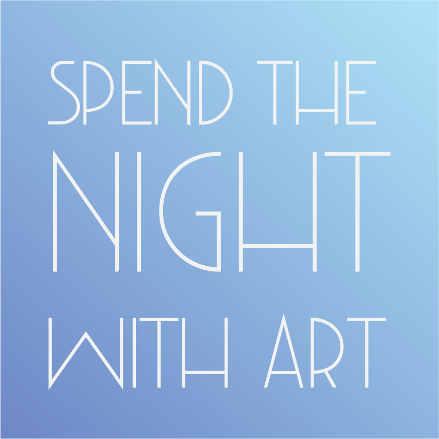 Spend The Night With Art Branding