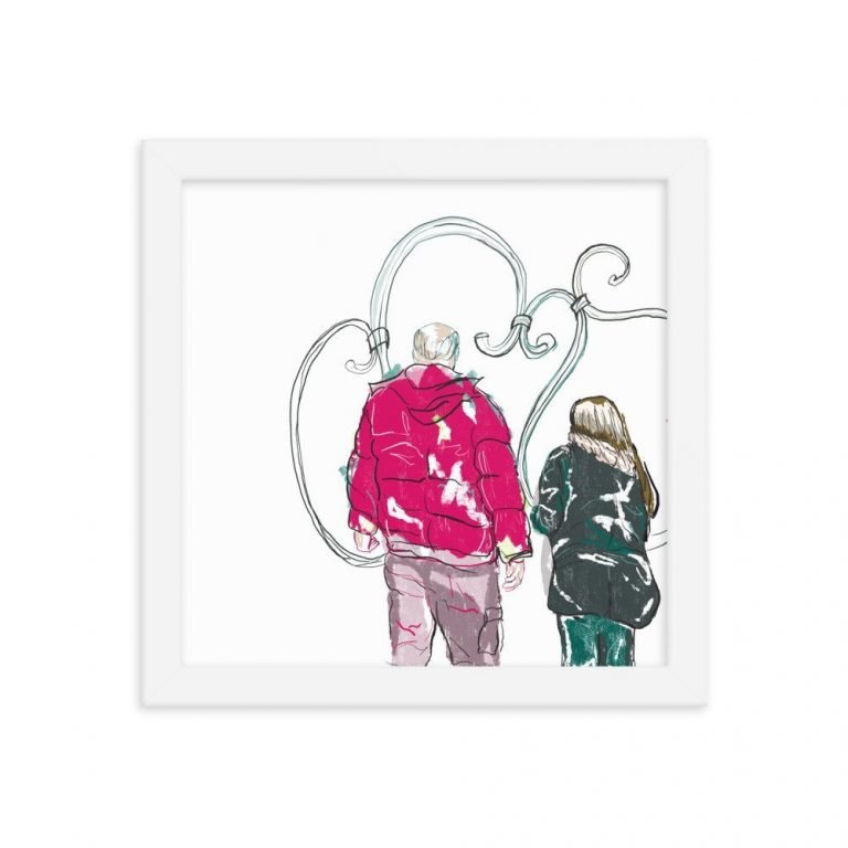enhanced matte paper framed poster in white 10x10 transparent 6027056448064 -- Matthew Hall