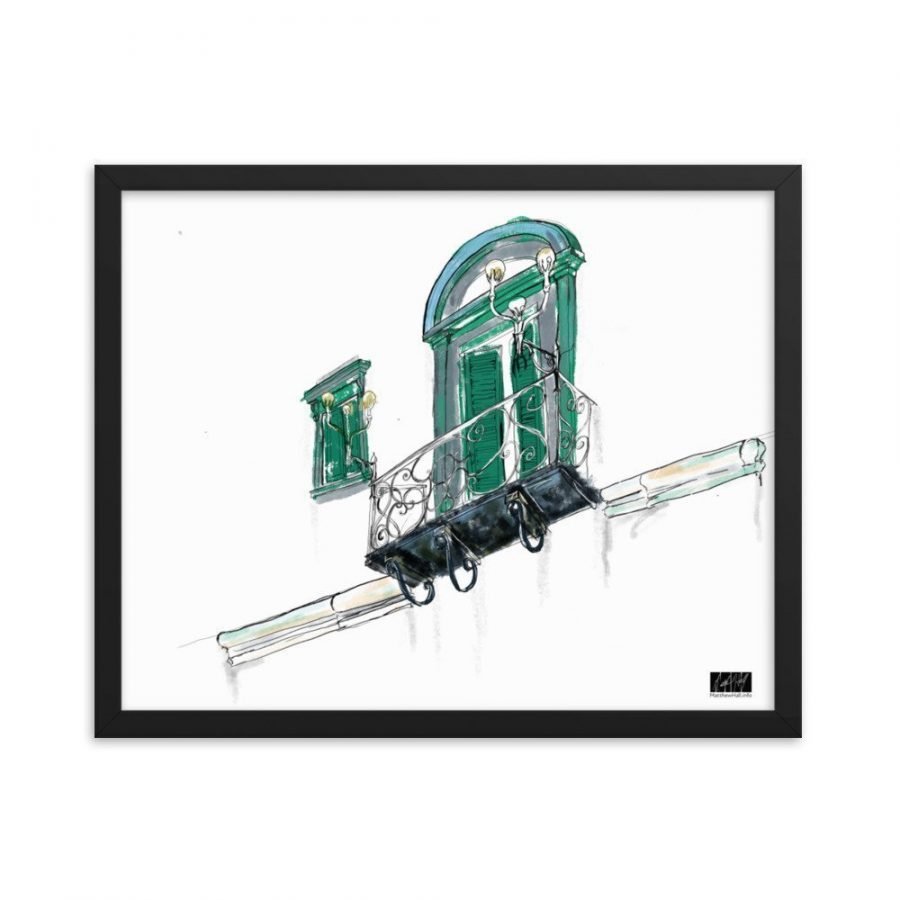 enhanced matte paper framed poster in black 16x20 transparent 604c32111535e -- Matthew Hall