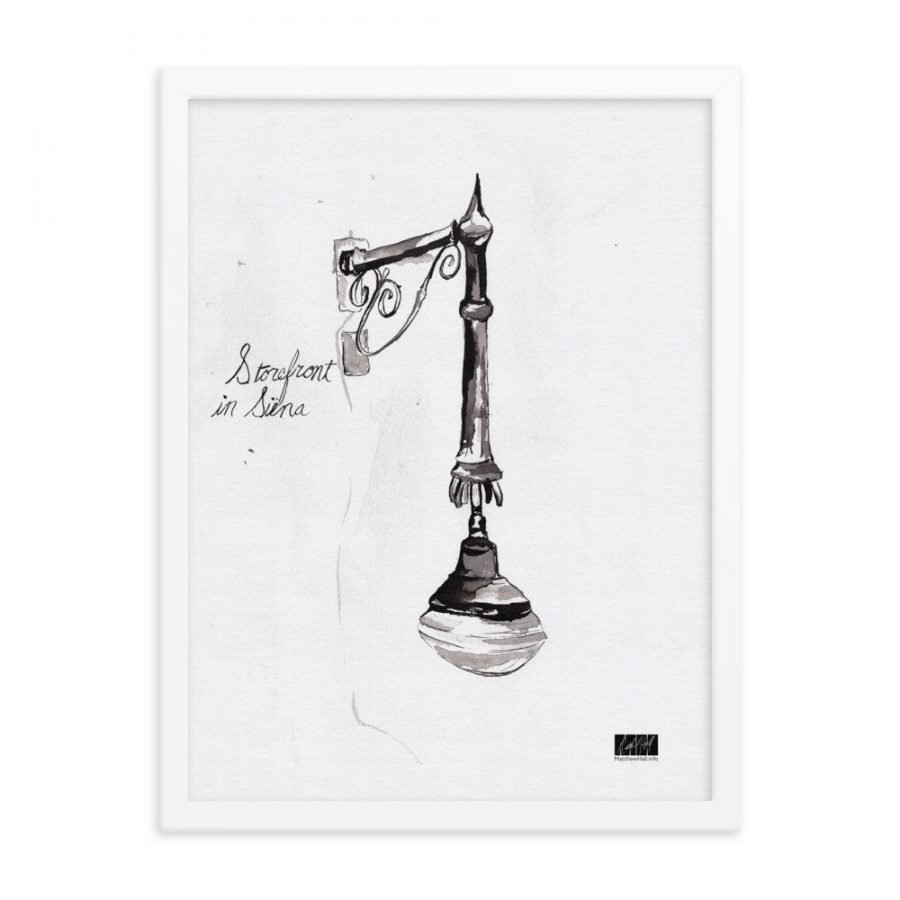 enhanced matte paper framed poster in white 18x24 transparent 6053dd03349ac -- Matthew Hall