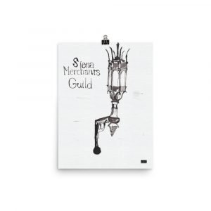 Siena Merchants Guild Lamp | Poster